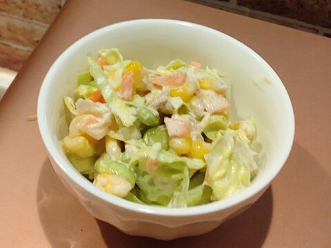 ツナコーン♡具だくさんコールスロー